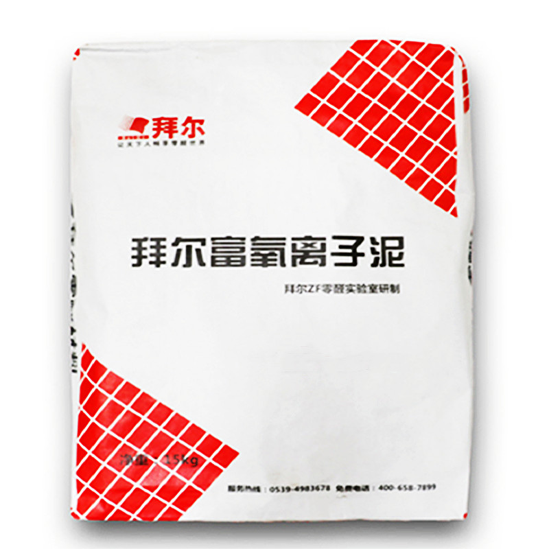 一种负离子内墙防水腻子粉及制备方法